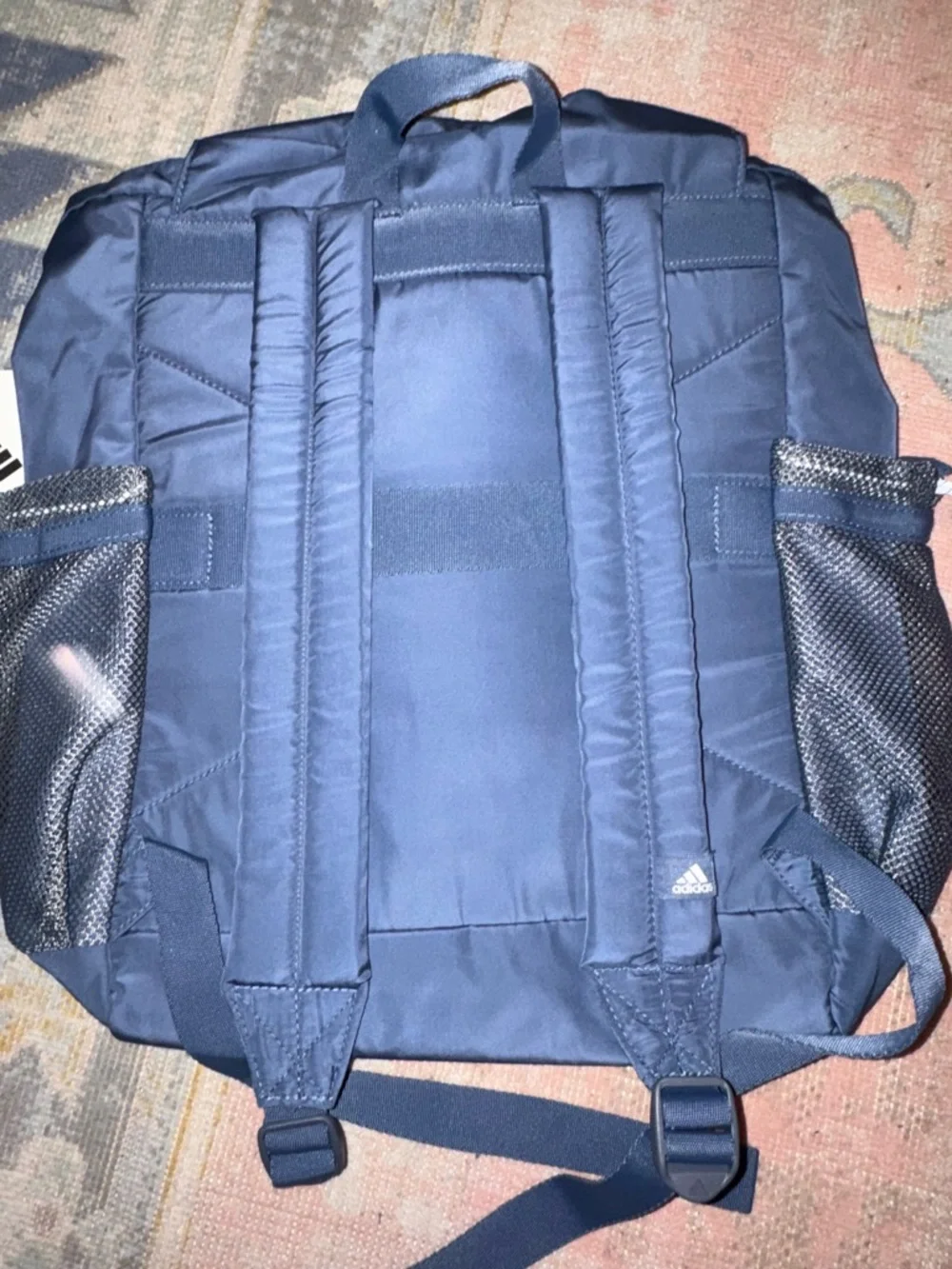 adidas Navy Blue Everyday Backpack with Front Pocket - Picture 6 of 6